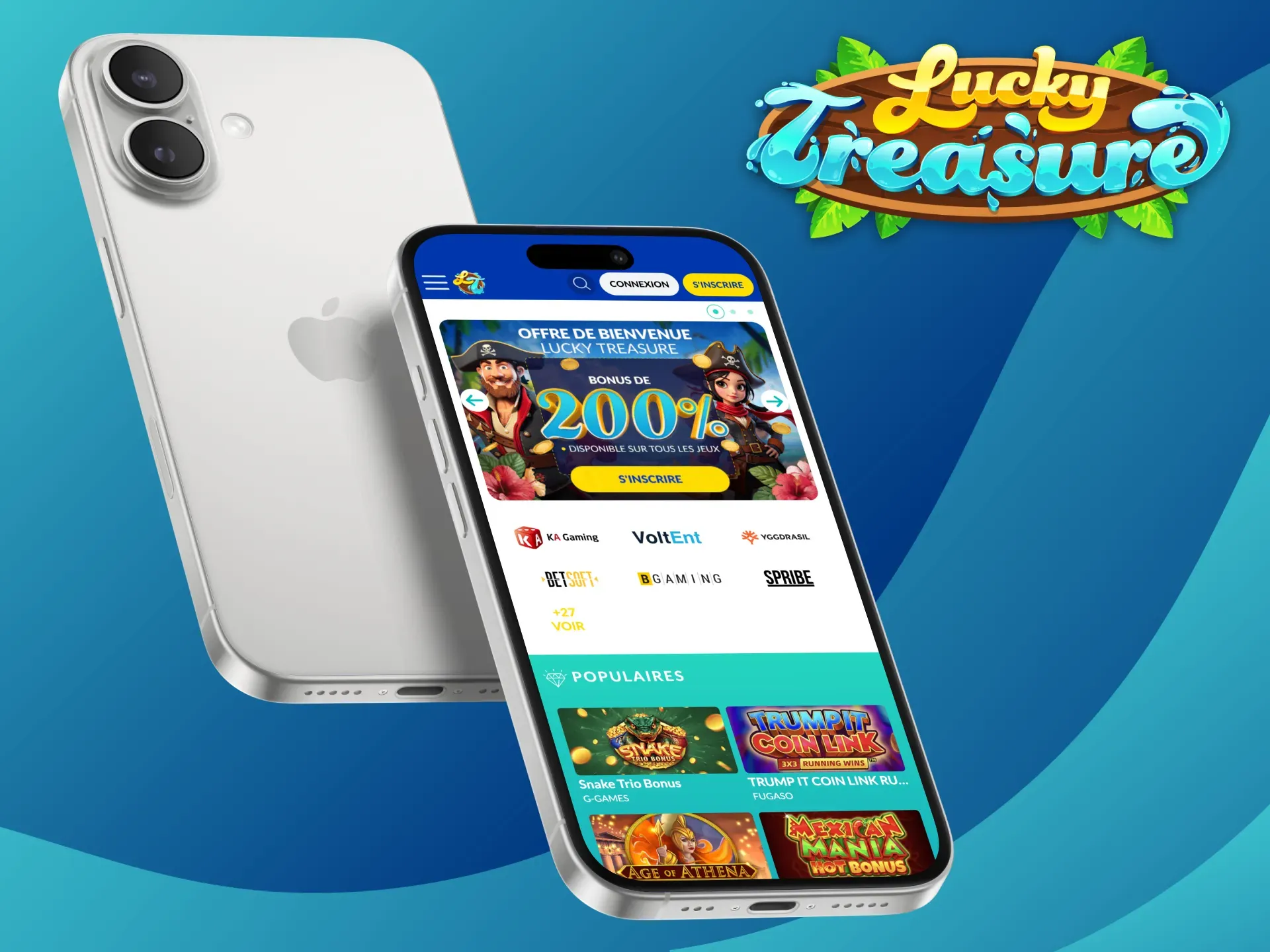 Lucky Treasure application